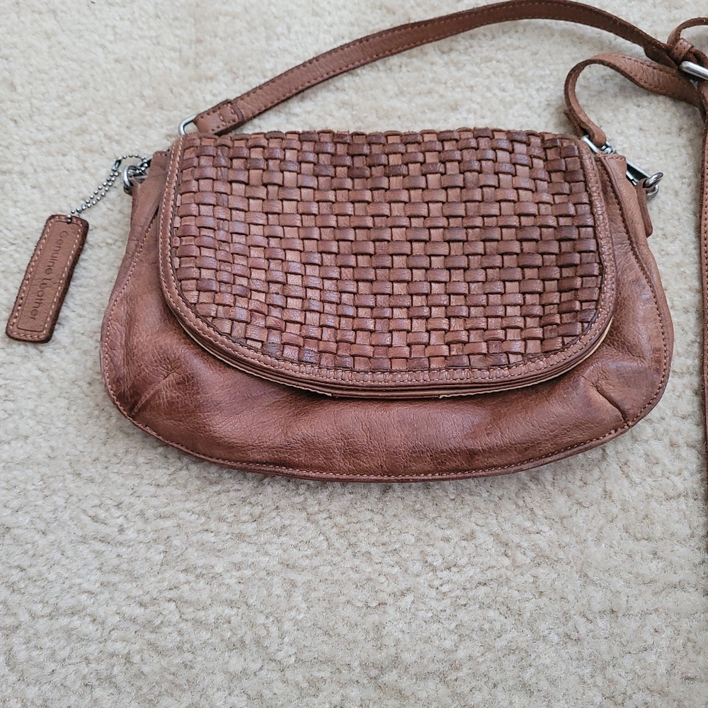 Wilson leather crossbody purse